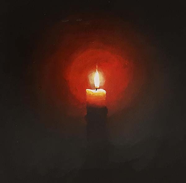 'Light in the dark' by Malcolm Fowles of Reading u3a