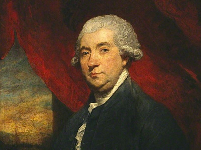 Oil painting of James Boswell by Joshua Reynolds
